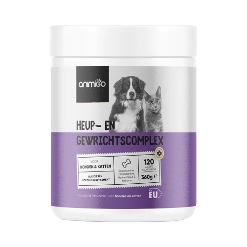 Heup- en gewrichtscomplex - Voor honden en katten - animigo
